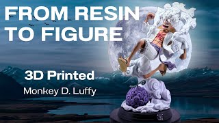3D PRINTED Monkey D. Luffy – From Resin to Figure