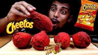 Flamin' Hot Cheetos Fried Chicken 🔥🥓 | Disappointed ? | MUKBANG