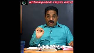 அப்போஸ்தலர்கள் என்றால் என்ன?