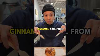 I Tried The Cinnamon Roll From Ikea In Calgary Alberta!