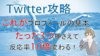 【初心者用】Twitterでフォロワーが増えるプロフィール攻略法