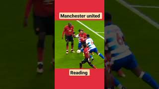 Manchester united vs Reading -shorts-mixbird
