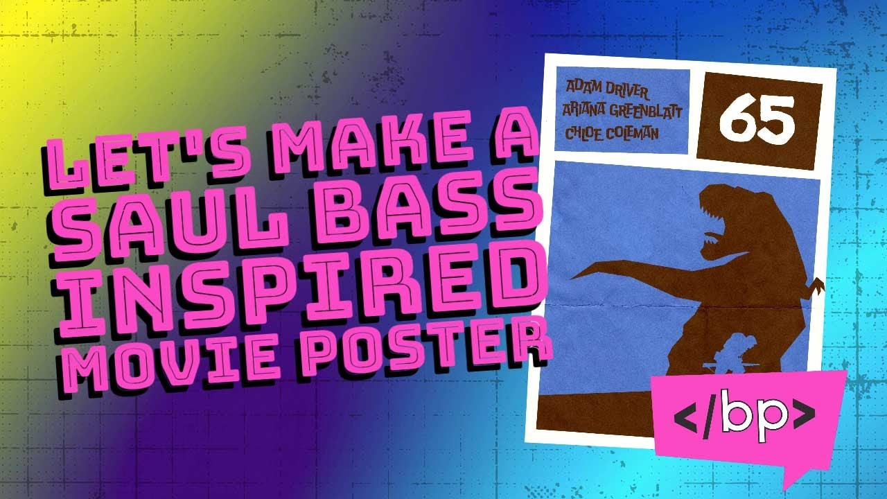 Saul Bass Poster Tutorial