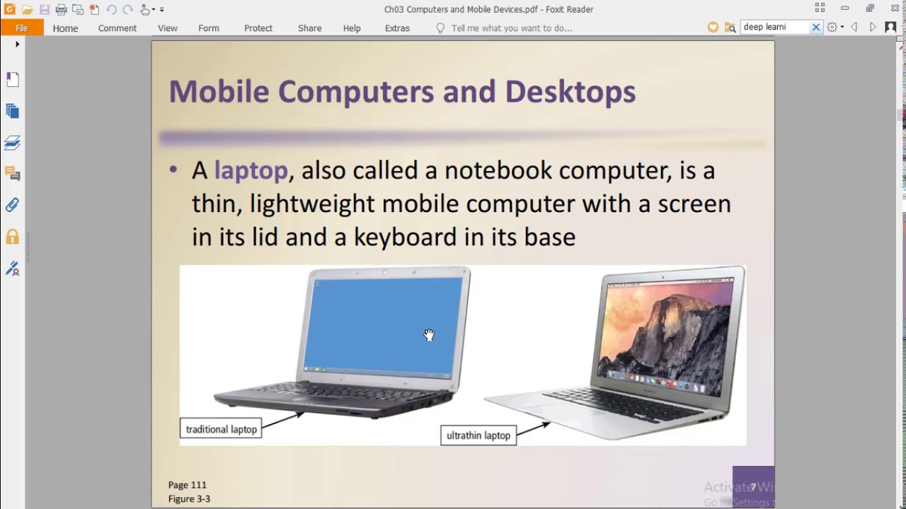 Lecture # 1a || Computers And Mobile Devices || B.Tech || CS 113 - Computer Fundamentals - YouTube