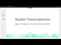 Spatial Transcriptomics Intro - Part 1: What Is Spatial Transcriptomics