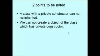 c interview questions What is the use of private c