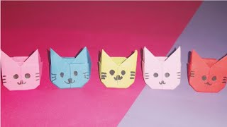 Origami cat ring make with paper / DIY cat ring make with paper/Origami paper craft/DIY craft #short