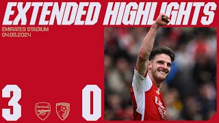 EXTENDED HIGHLIGHTS | Arsenal vs Bournemouth (3-0) | Premier League