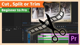 How to Cut , Split or Trim Video or Clips | Adobe Premiere Pro CC Tutorial
