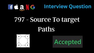 797 - All paths from source to target 🔴🔴 | DFS | Graphs | leetcode