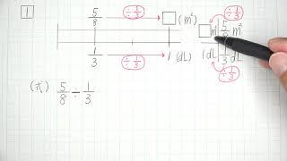 ６年算数　分数のわり算【文章題】分数÷分数　面積図を使って解説します!