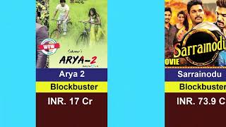 Allu Arjun Blockbuster Movie List