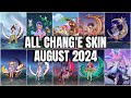 [Moonton] Mobile Legends All Skin!!! - Chang’e’s Skin as of August 2024 including Collector Skin