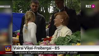 Vairai Vīķei-Freibergai – 85