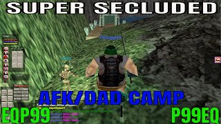 Everquest P99 Super Secluded AFK EXP CAMP Levels 16-20 / Starting a Shadow Knight Level 19 EQ Dad