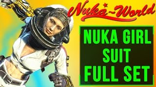 Fallout 4 Nuka World DLC: Nuka Girl Space Suit Location Guide (FULL SET Rocket Girl UNIQUE ARMOR)!