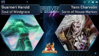 SOUL OF WINDGRACE VS SORIN OF HOUSE MARKOV - RONDE 1 - GAME BEARER - MTG DUEL COMMANDER