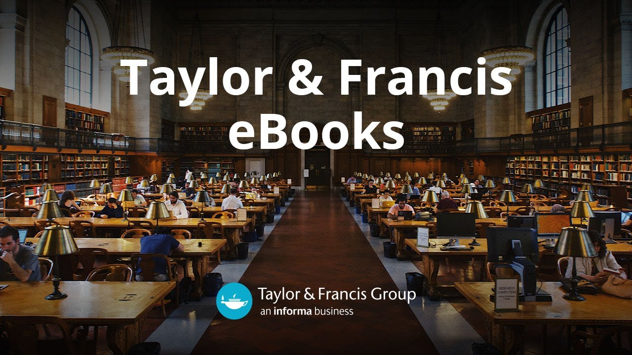 Discover Taylor & Francis EBooks (English Language) - YouTube