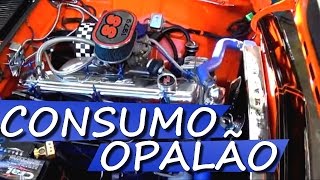 TESTE CONSUMO OPALA 6 CILINDROS CARBURADOR H34 GASOLINA