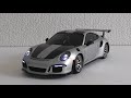 ミニッツ　porsche 911 gt3 rs　uvレジンでテールランプもピッカピカ！ 製作記録