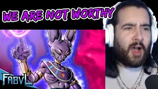 Shwabadi Reacts to BEERUS SONG - Fake Crowns | FabvL [Dragon Ball Super]