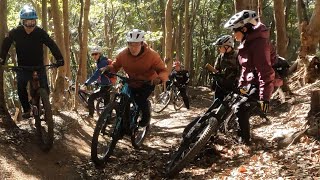 山伏トレイル　eMTB Ride  2024/01/24