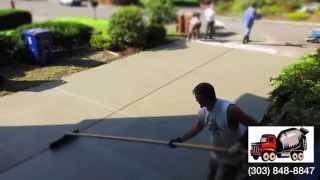 Denver Concrete - Driveway Replacement (303) 848-8447