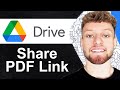 How To Share PDF Link From Google Drive (Step By Step)