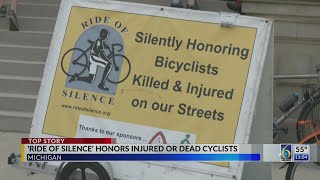 Mid-Michigan cyclists gather to honor those killed on the roads