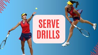 Tennis Serve Drills: To Improve Power, Accuracy \u0026 Consistency