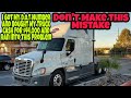 Insurance Quoted Me $60,000 Dollars A Year To Insure My First Semi Truck | Life Of A Truck Driver