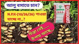 আলু চাষের জন্য N.P.K 10|26|26 পাওয়া যাচ্ছে না তো এই N.P.K ___ সার ব্যবহার করুন,,,