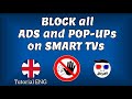 BLOCK ALL ADS & POP-UPs On Your SMART TV Browser!!! Tutorial ENG