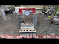 Cutting Main Caps for Line honing