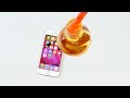 Pouring a Hot FireBall of Molten Glass on an iPhone 6S!