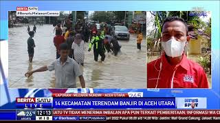 Memasuki Hari Kelima, Banjir 14 Kecamatan di Aceh Utara Belum Juga Surut