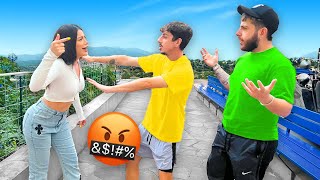 YELLING at My GF in front of FAZE RUG  **IN PUBLIC**