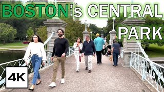 Boston's Central Park · Boston Common · 4K · Part 2