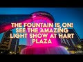 Hart Plaza's Dazzling Light Show by Drone