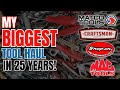 Massive Swap Meet Tool Haul! Hunting Snap-on, Craftsman, Mac, and Matco at a large flea market!