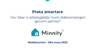 Prata smartare - webbinarium