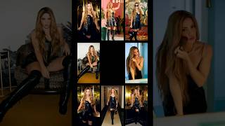 Shakira - Hips Don't Lie - Beauty in a Black #shakira #singer #shorts #hipsdontlie #black #dress