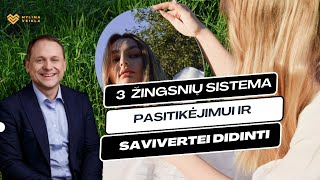 3 žingsnių sistema pasitikėjimui ir savivertei stiprinti