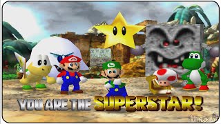 Mario Party (N64) DK's Jungle Adventure (Complete Playthrough)