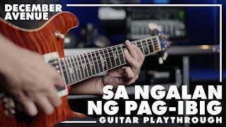 December Avenue - Sa Ngalan Ng Pag-ibig Guitar Playthrough