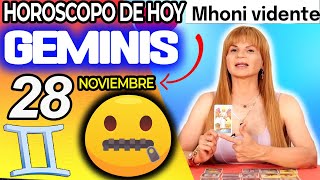 😮VIENE ALGO MUY BUENO💥ME DEJÓ MUDO🤐 Geminis ♊ MONHI VIDENTE 🔮 Horoscopo De Hoy 28 De Noviembre 2024