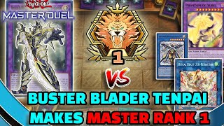 BUSTER BLADER TENPAI defeats META DECKS to enter MASTER RANK 1! From Gold to Master1 rank in 9 days!