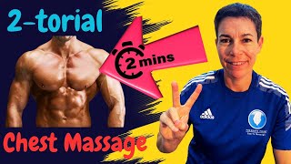 Quick Chest Massage Routine in 2 Minutes