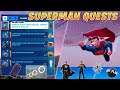 Fortnite All LEAKED Superman Quests(Challenges) Guide! Unlock Superman all Styles