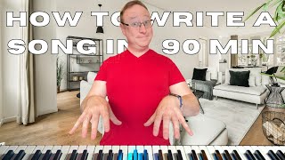 How To Write A Song From Scratch In Under 90 Minutes